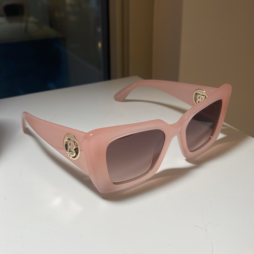 Burberry Pink Daisy Sunglasses NWOT